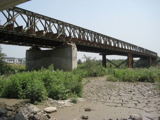 中交三公局沪苏浙高速公路钢便桥