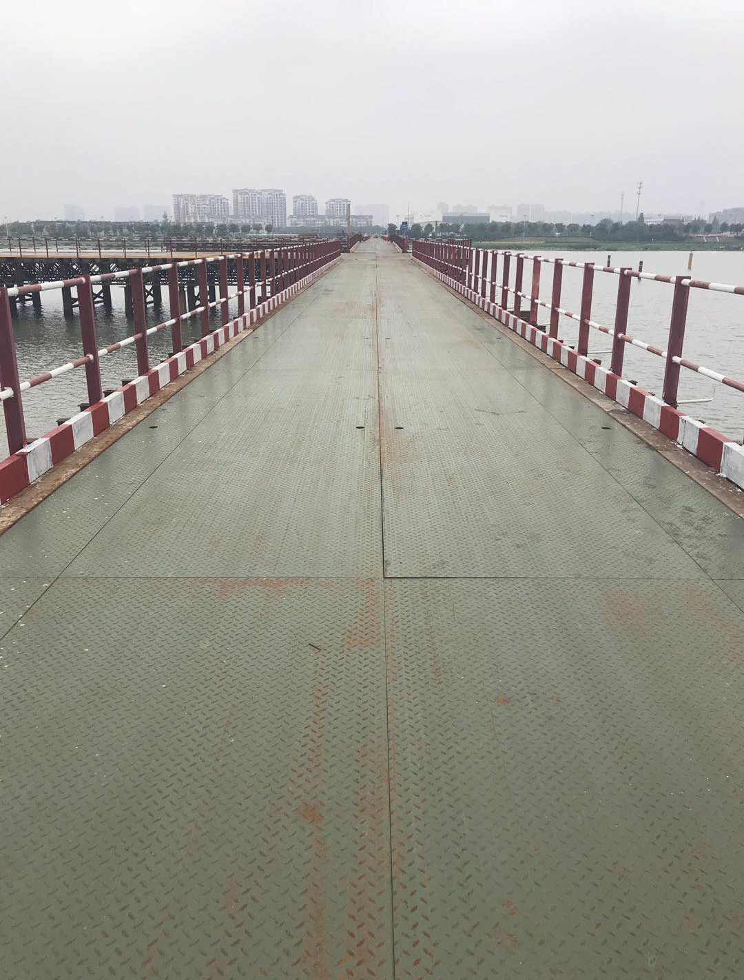 太湖钢便桥-吴江明港道桥